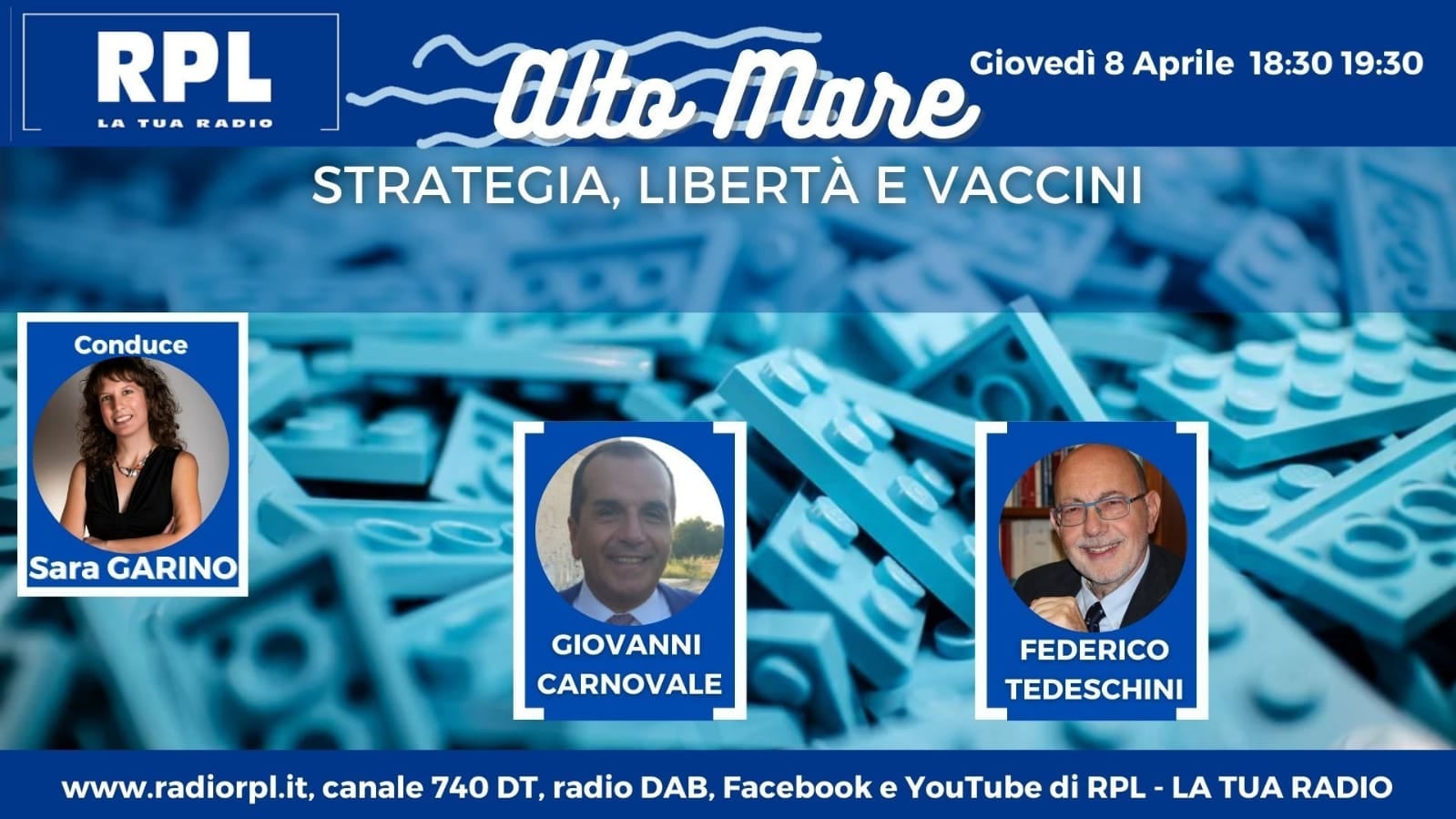 Giovedi 8 aprile 2021: “”ALTO MARE”” : STRATEGIA, LIBERTA’ E VACCINI